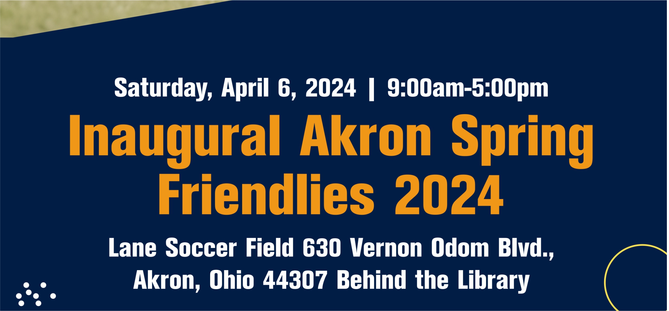 You are currently viewing Kick Off Spring with the Akron Inner City Soccer Club’s Inaugural Akron Spring Friendlies